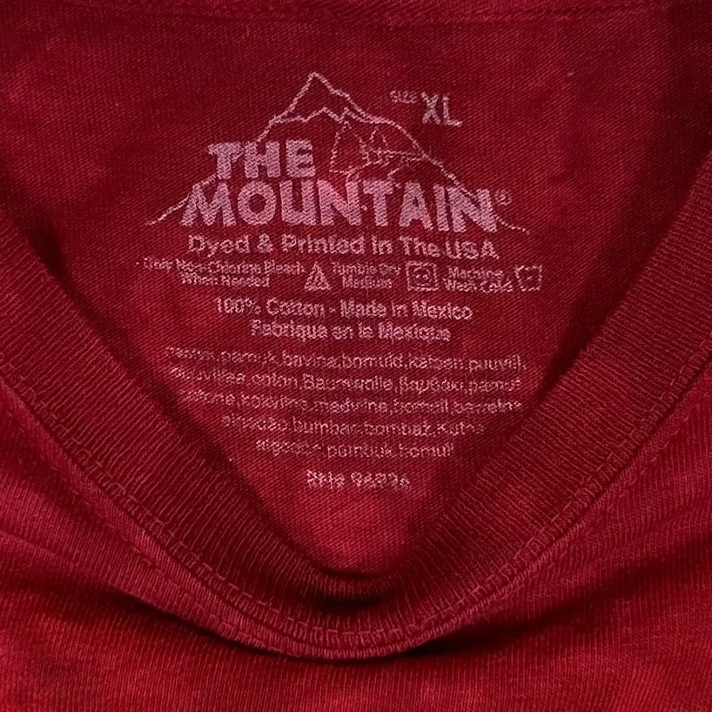 The Mountain Louisville Cardinals Kids Tie Dye Basketball Graphic T-Shirt XL